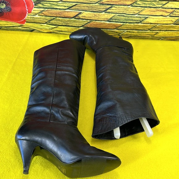 Made in Brazil tall vintage leather boots - Picture 4 of 8